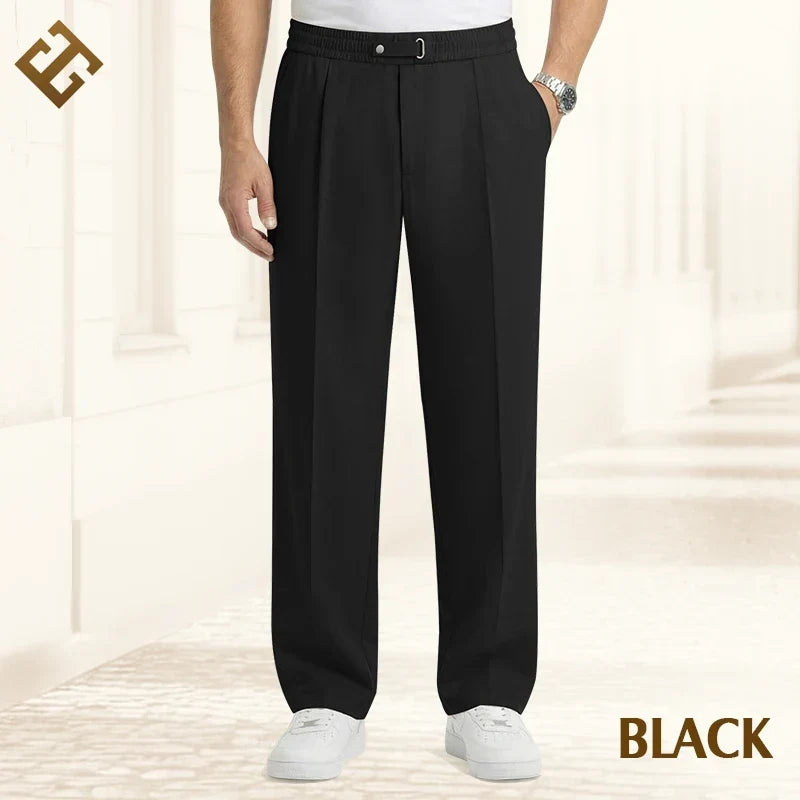 EaseTailor - Flexible Straight Fit Smart Comfort Pants