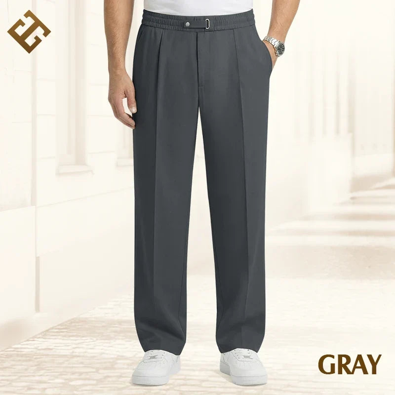 EaseTailor - Flexible Straight Fit Smart Comfort Pants
