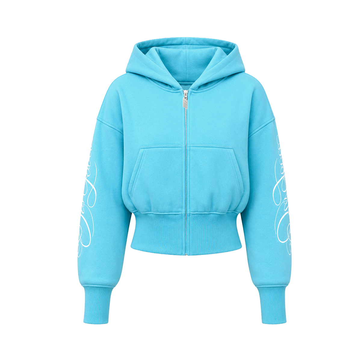Graffiti Leopard Zip Hoodies