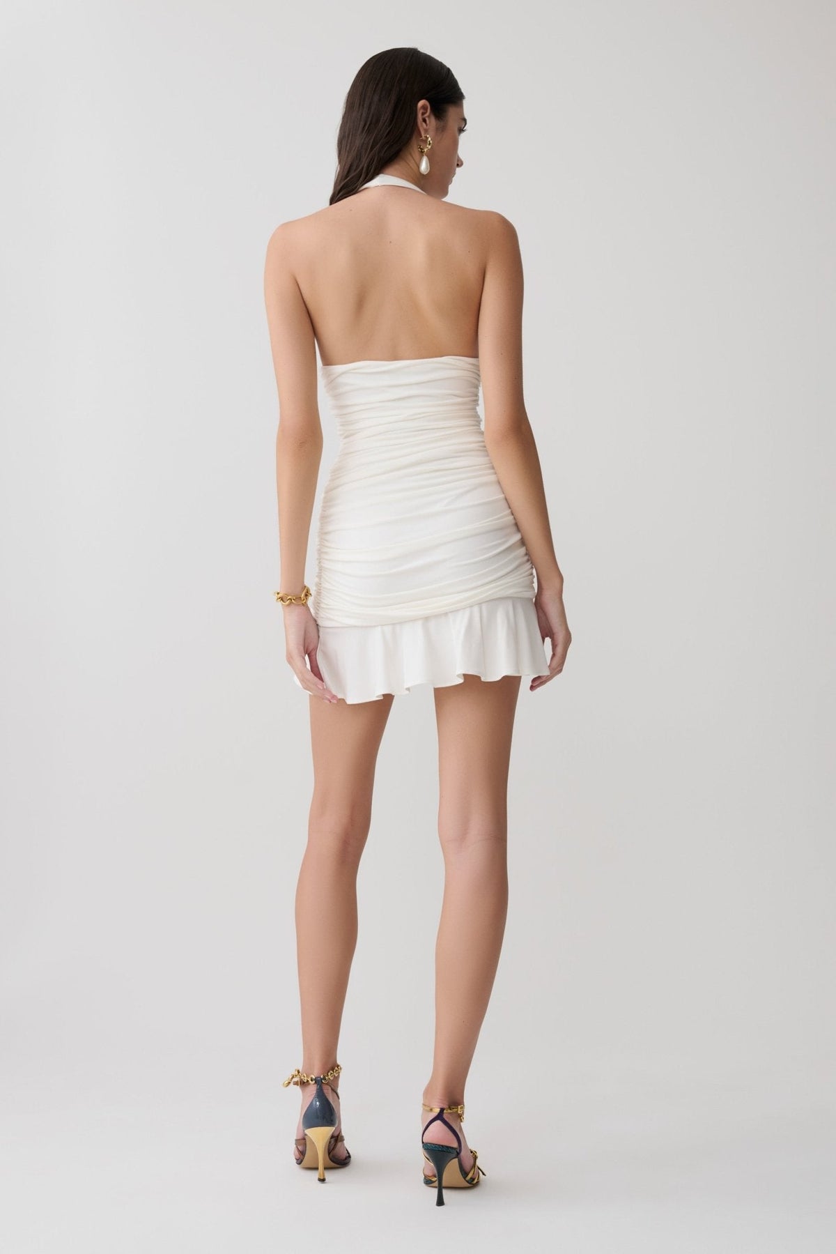 Peregrine Modal Halter Mini Dress