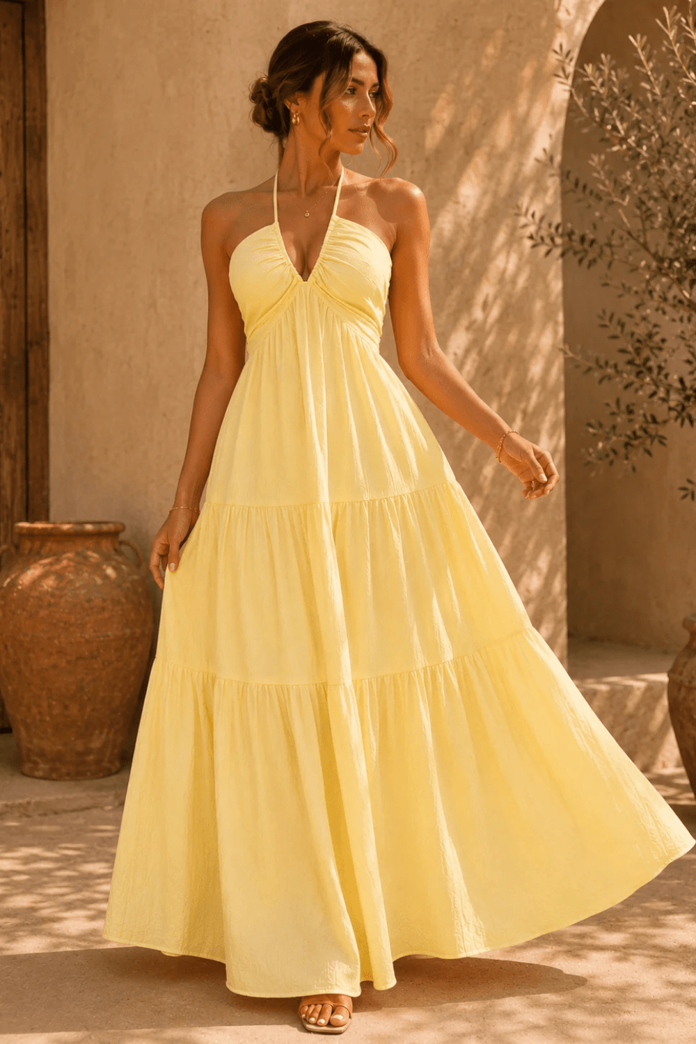 Sienna Tiered Maxi Dress