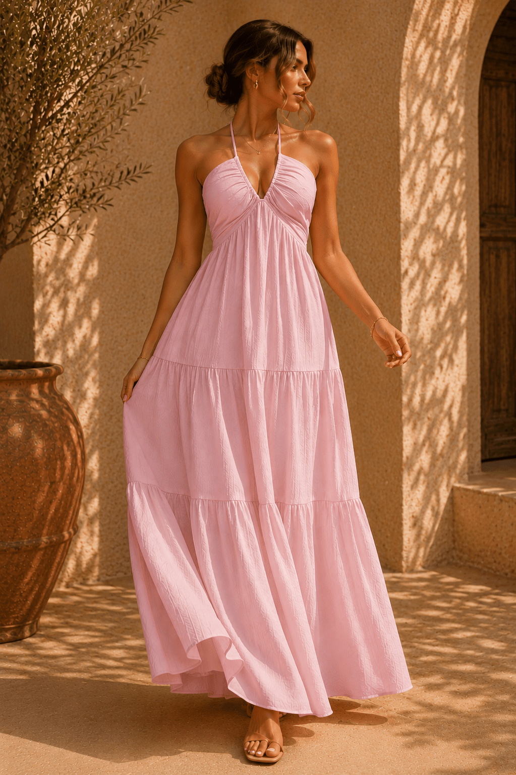 Sienna Tiered Maxi Dress