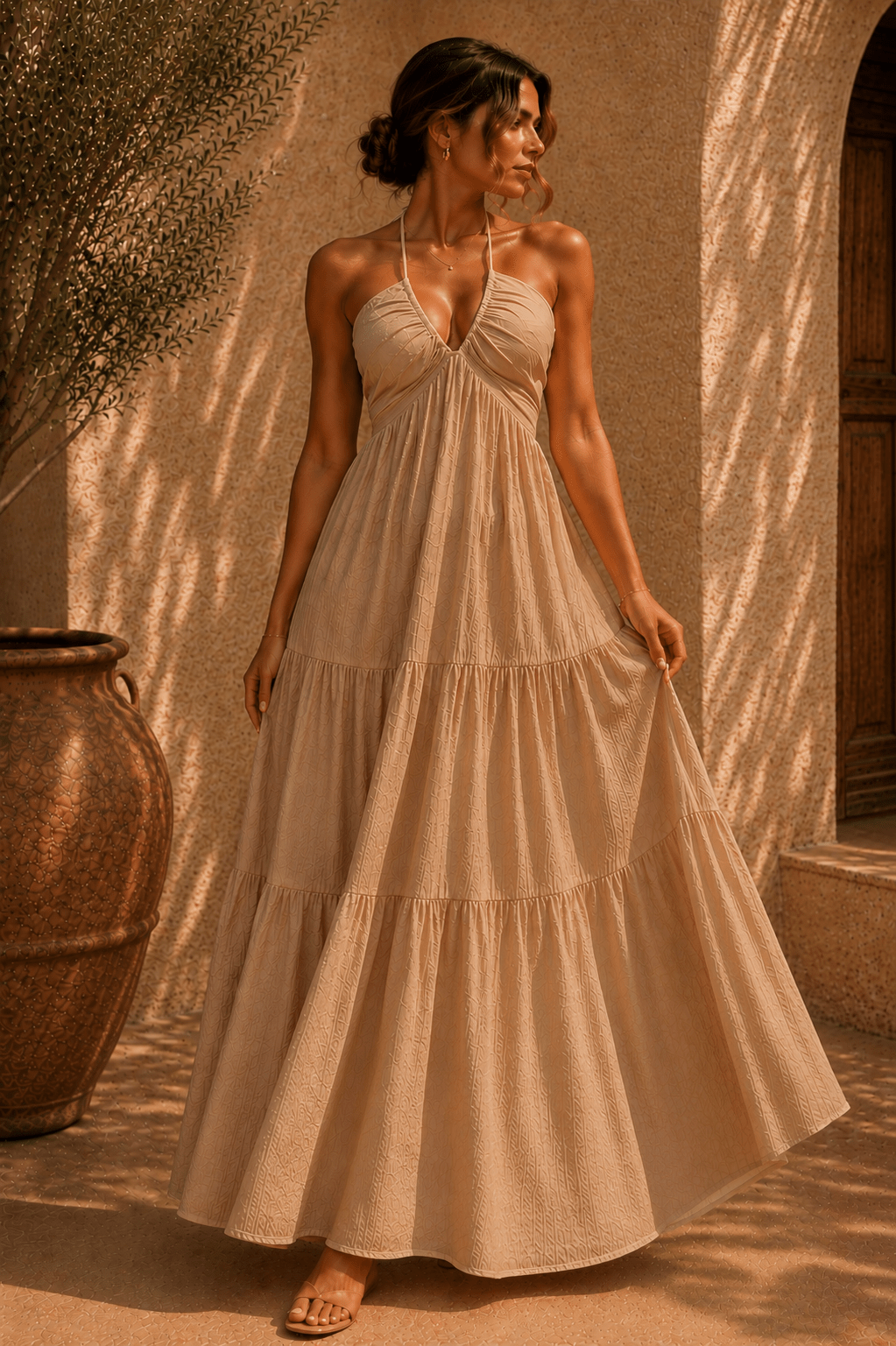 Sienna Tiered Maxi Dress